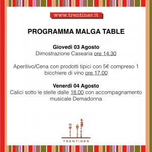 Eventi tabele .001