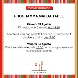 Eventi tabele .001