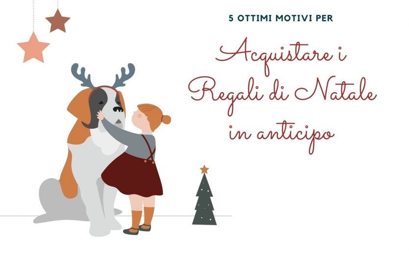 5 ottimi motivi per cui comprare i regali di Natale online in anticipo su www.trentiner.it