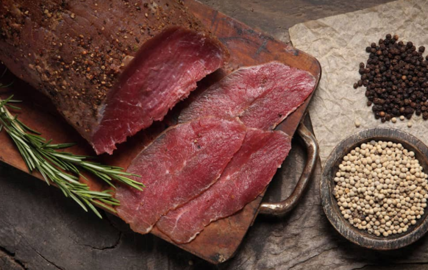 Carne Salada del Trentino salume tipico