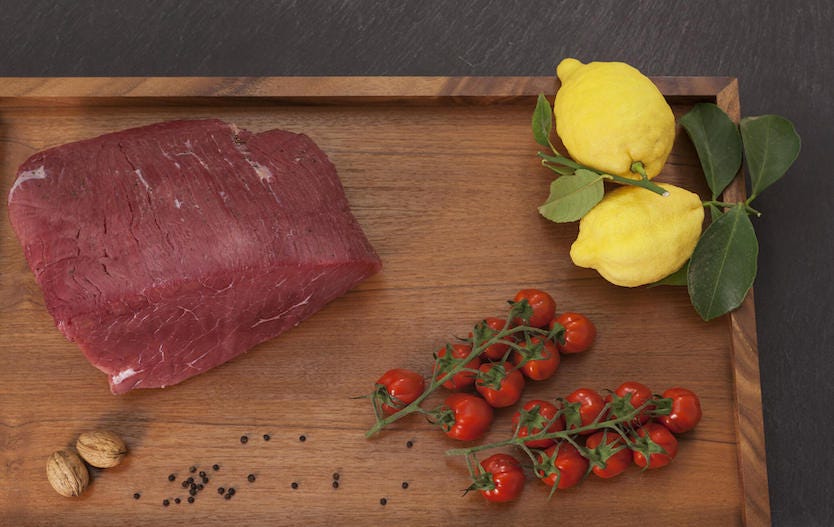 Carne salada del Trentino