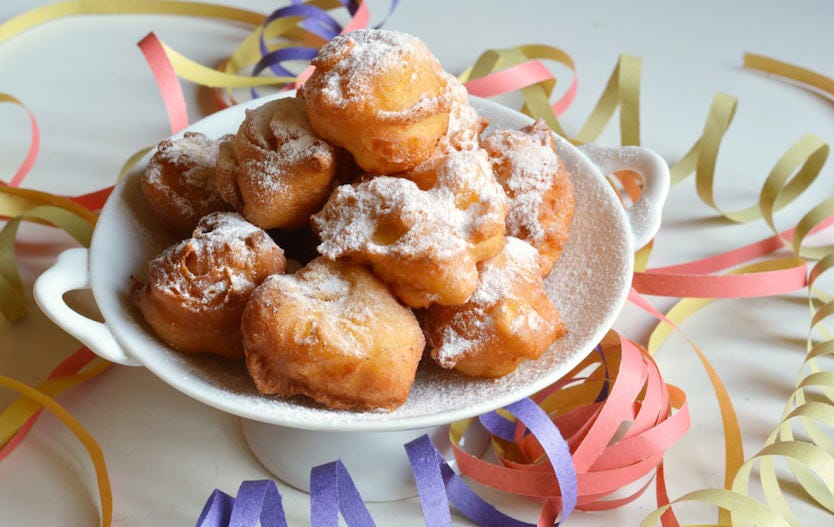 Frittelle di Mele Carnevale Trentino