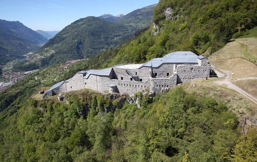 Forte Corno val del Chiese prima guerra mondiale