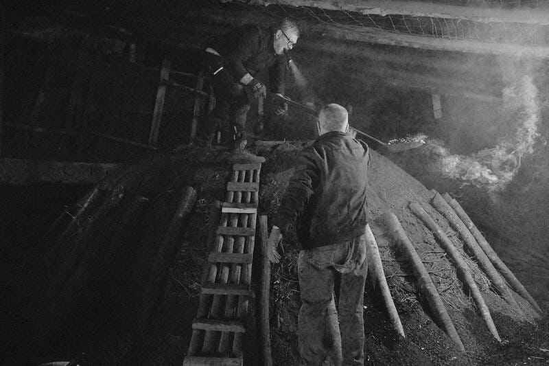 Carbonai di Bondone tradizione del Trentino