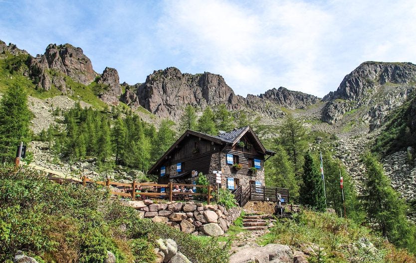 Rifugio Sette Selle Valle dei Mocheni SAT