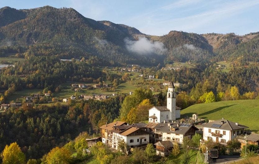 Valle dei Mocheni valle incantata del Trentino