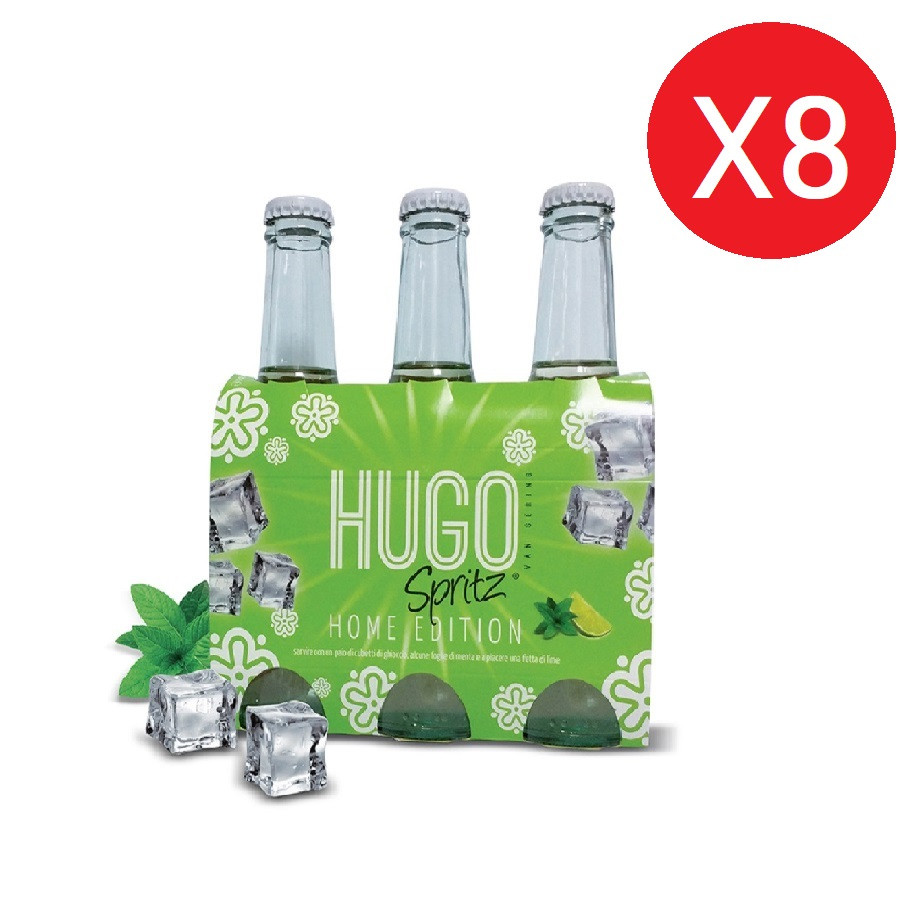 hugo cluster 8 confezioni da s bottiglie 200 ml