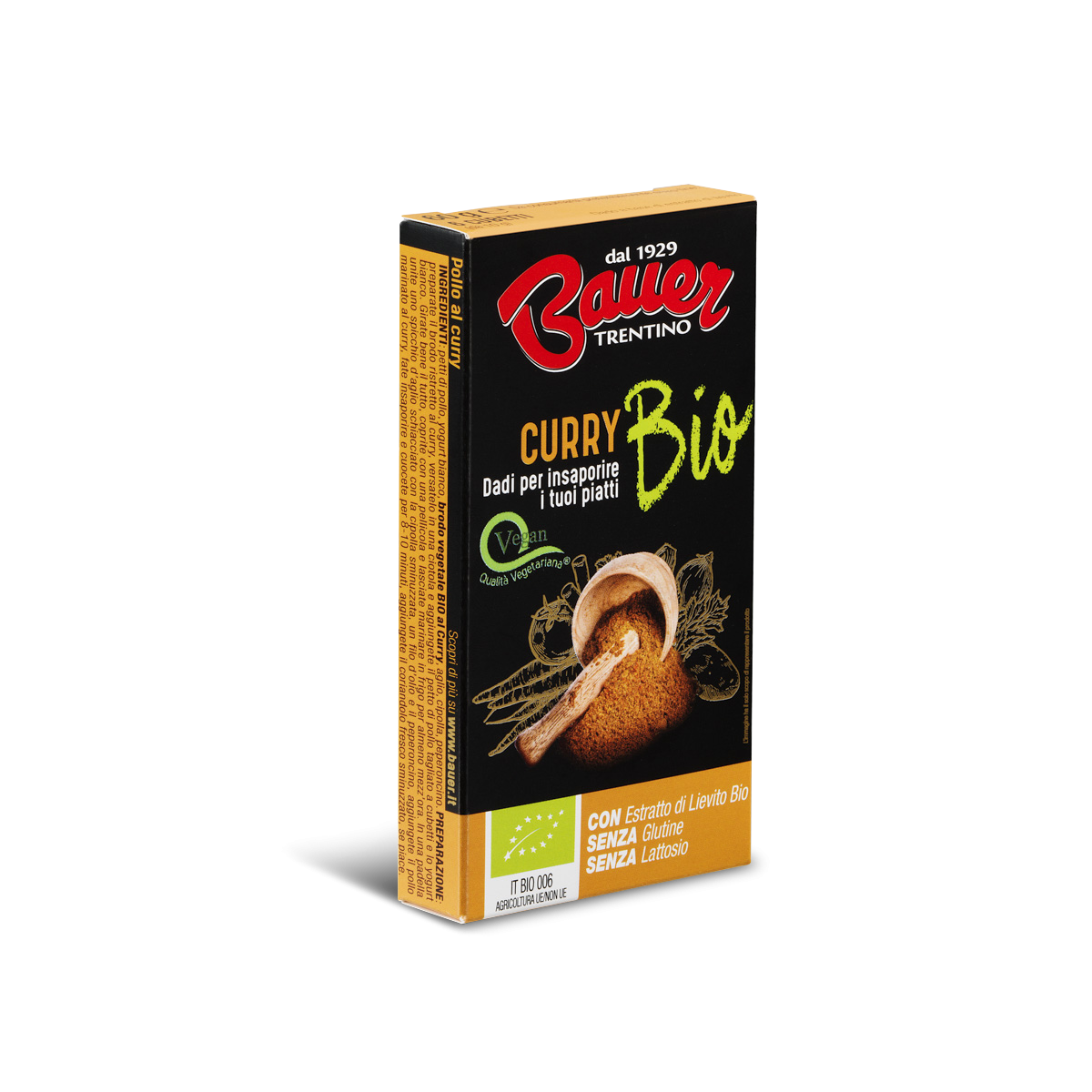 dodo brodo vegetale Curry Bio 60 gr