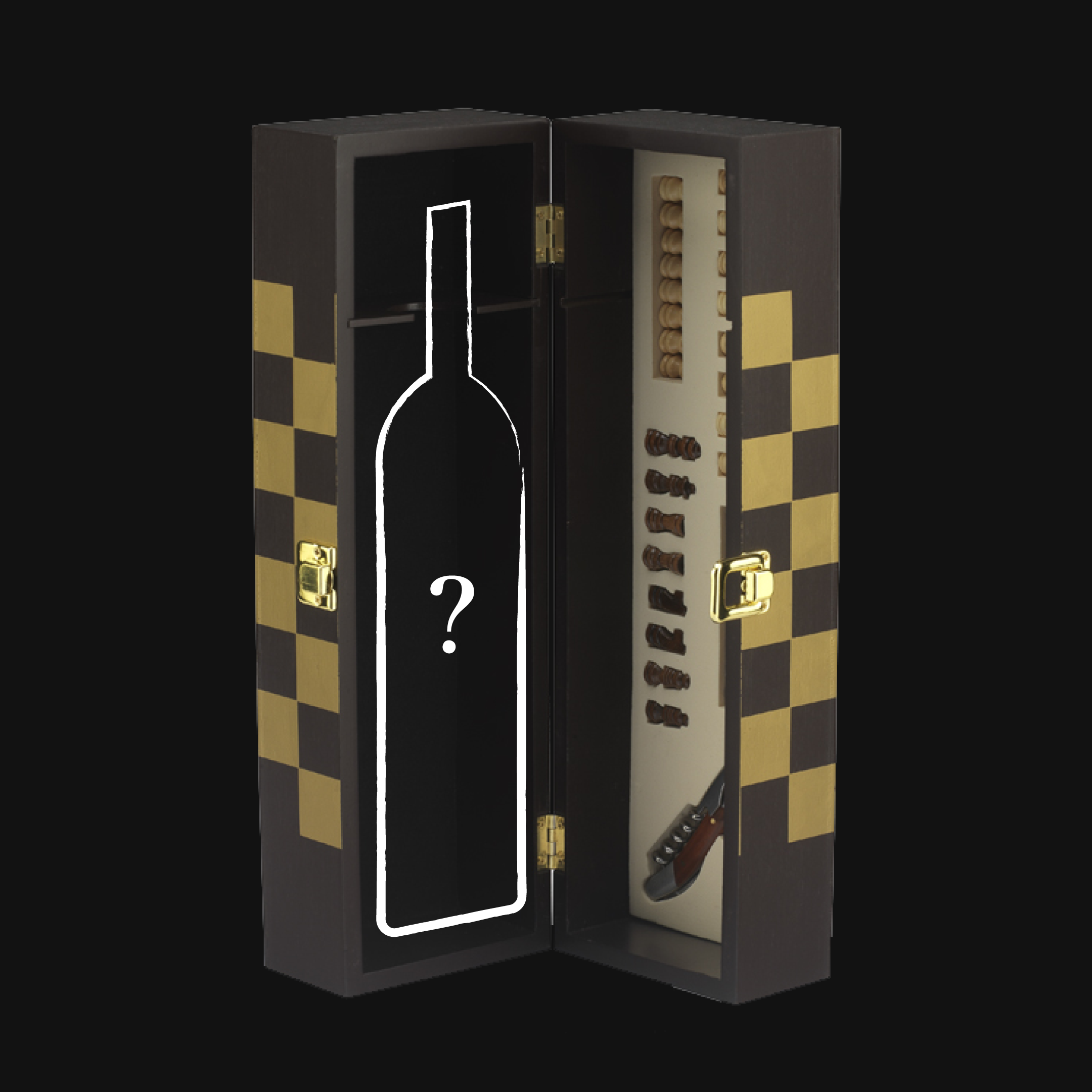 Cassetta vino in legno con bottiglia a scelta Trentiner