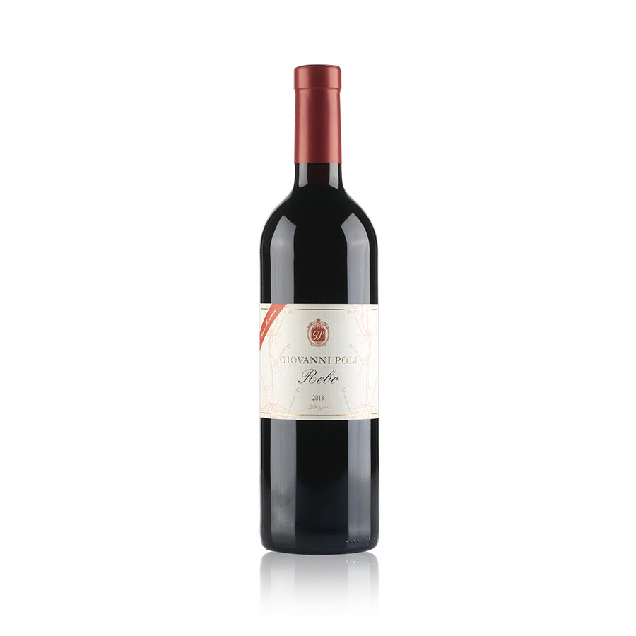 vino rosso Rebo 75 cl Giovanni Poli Santa Massenza Trentino bottiglia 75 cl