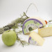 Crucolina formaggio Rifugio Crucolo con mele bio del Trentino